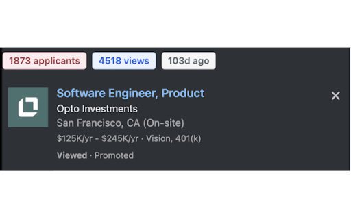LinkedIn Job Insights from Chrome web store to be run with OffiDocs Chromium online LinkedIn Job Insights from Chrome web store to be run with OffiDocs Chromium online