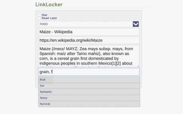 LinkLocker Private Bookmarking from Chrome web store to be run with OffiDocs Chromium online LinkLocker Private Bookmarking from Chrome web store to be run with OffiDocs Chromium online