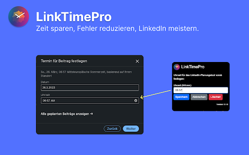 LinkTimePro from Chrome web store to be run with OffiDocs Chromium online LinkTimePro from Chrome web store to be run with OffiDocs Chromium online