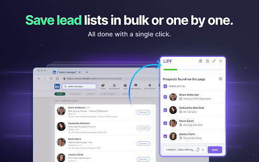 LI Prospect Finder from Chrome web store to be run with OffiDocs Chromium online LI Prospect Finder from Chrome web store to be run with OffiDocs Chromium online