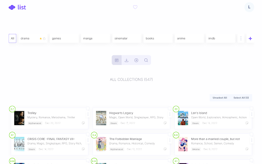 List by Eray K. from Chrome web store to be run with OffiDocs Chromium online List by Eray K. from Chrome web store to be run with OffiDocs Chromium online