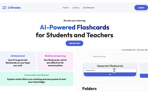 LitGrades from Chrome web store to be run with OffiDocs Chromium online LitGrades from Chrome web store to be run with OffiDocs Chromium online