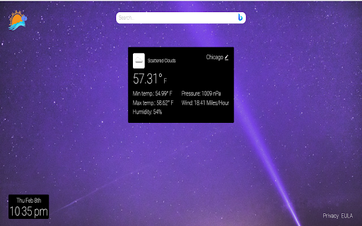 Live Weather New Tab from Chrome web store to be run with OffiDocs Chromium online Live Weather New Tab from Chrome web store to be run with OffiDocs Chromium online