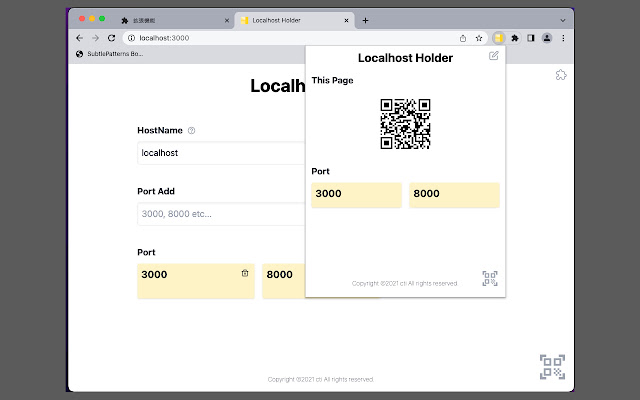 Localhost Holder Extension from Chrome web store to be run with OffiDocs Chromium online Localhost Holder Extension from Chrome web store to be run with OffiDocs Chromium online