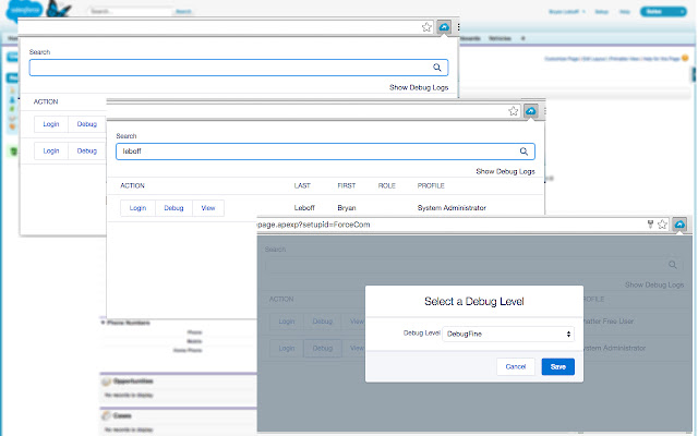 Loginas Login as your Salesforce Users from Chrome web store to be run with OffiDocs Chromium online Loginas Login as your Salesforce Users from Chrome web store to be run with OffiDocs Chromium online