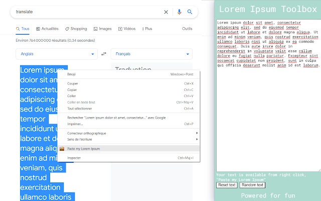 Lorem Ipsum Toolbox from Chrome web store to be run with OffiDocs Chromium online Lorem Ipsum Toolbox from Chrome web store to be run with OffiDocs Chromium online