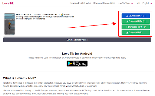 LoveTik (Tik Downloader) from Chrome web store to be run with OffiDocs Chromium online LoveTik (Tik Downloader) from Chrome web store to be run with OffiDocs Chromium online