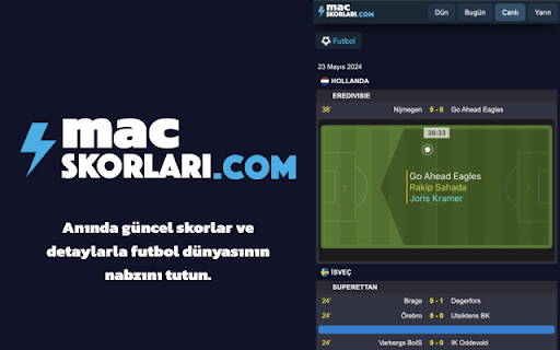 MacSkorlari.com Canlı Skor from Chrome web store to be run with OffiDocs Chromium online MacSkorlari.com Canlı Skor from Chrome web store to be run with OffiDocs Chromium online