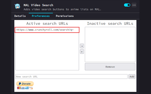 MAL Video Search from Chrome web store to be run with OffiDocs Chromium online MAL Video Search from Chrome web store to be run with OffiDocs Chromium online
