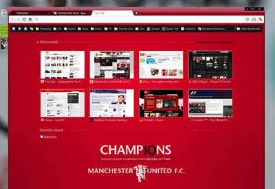 Manchester United 10/11 Champions Theme from Chrome web store to be run with OffiDocs Chromium online Manchester United 10/11 Champions Theme from Chrome web store to be run with OffiDocs Chromium online