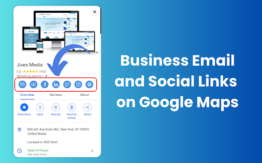 MapContact Email And Social Extractor for Google Maps from Chrome web store to be run with OffiDocs Chromium online MapContact Email And Social Extractor for Google Maps from Chrome web store to be run with OffiDocs Chromium online
