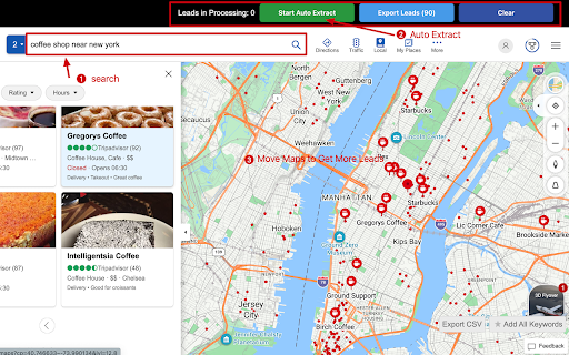 Maps Scraper and Lead Generation Free from Chrome web store to be run with OffiDocs Chromium online Maps Scraper and Lead Generation Free from Chrome web store to be run with OffiDocs Chromium online