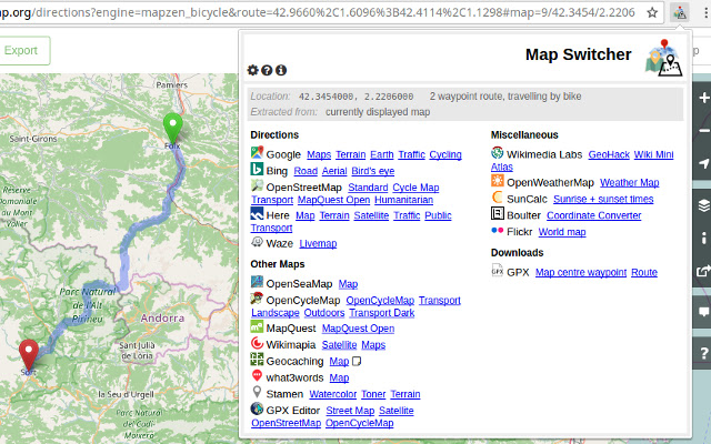 MapSwitcher from Chrome web store to be run with OffiDocs Chromium online MapSwitcher from Chrome web store to be run with OffiDocs Chromium online