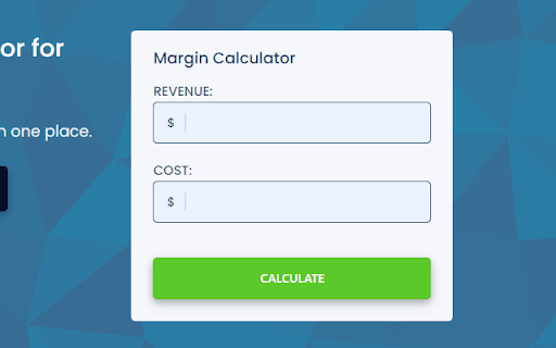 Margin Calculator Extension from Chrome web store to be run with OffiDocs Chromium online Margin Calculator Extension from Chrome web store to be run with OffiDocs Chromium online