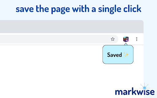 markwise.app AI Bookmark Manager from Chrome web store to be run with OffiDocs Chromium online markwise.app AI Bookmark Manager from Chrome web store to be run with OffiDocs Chromium online