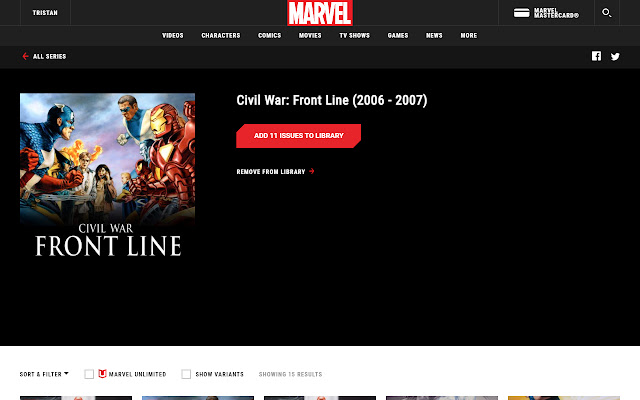 Marvel Unlimited Series from Chrome web store to be run with OffiDocs Chromium online Marvel Unlimited Series from Chrome web store to be run with OffiDocs Chromium online