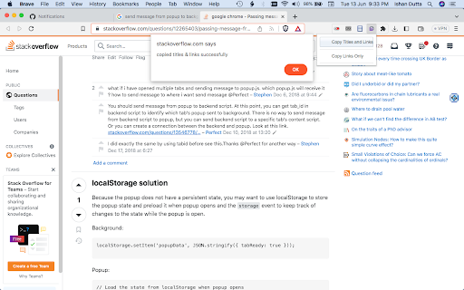 Mass Copy URLs − copy all URLs on all tabs from Chrome web store to be run with OffiDocs Chromium online Mass Copy URLs − copy all URLs on all tabs from Chrome web store to be run with OffiDocs Chromium online