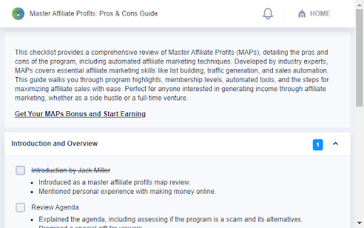 Master Affiliate Profits: Pros Cons Guide from Chrome web store to be run with OffiDocs Chromium online Master Affiliate Profits: Pros Cons Guide from Chrome web store to be run with OffiDocs Chromium online