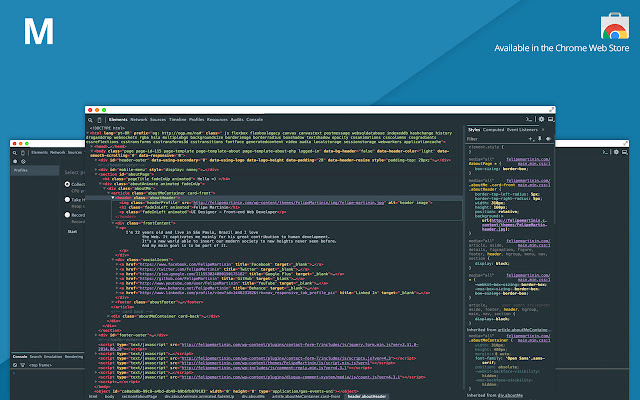 Material Design Theme for Chrome Devtools from Chrome web store to be run with OffiDocs Chromium online Material Design Theme for Chrome Devtools from Chrome web store to be run with OffiDocs Chromium online