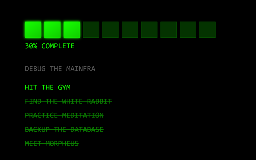 Matrix Todo Tab from Chrome web store to be run with OffiDocs Chromium online Matrix Todo Tab from Chrome web store to be run with OffiDocs Chromium online