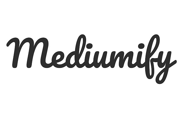 Mediumify from Chrome web store to be run with OffiDocs Chromium online Mediumify from Chrome web store to be run with OffiDocs Chromium online