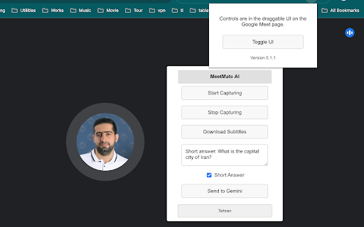 MeetMate AI from Chrome web store to be run with OffiDocs Chromium online MeetMate AI from Chrome web store to be run with OffiDocs Chromium online