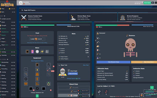 Melvor Idle 1.2 Auto Looter from Chrome web store to be run with OffiDocs Chromium online Melvor Idle 1.2 Auto Looter from Chrome web store to be run with OffiDocs Chromium online