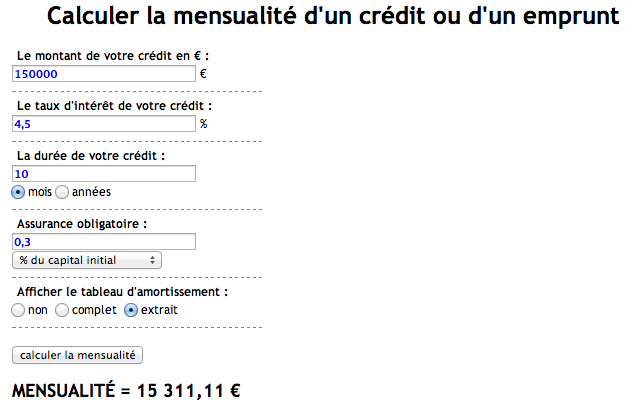 Mensualite Credit from Chrome web store to be run with OffiDocs Chromium online Mensualite Credit from Chrome web store to be run with OffiDocs Chromium online