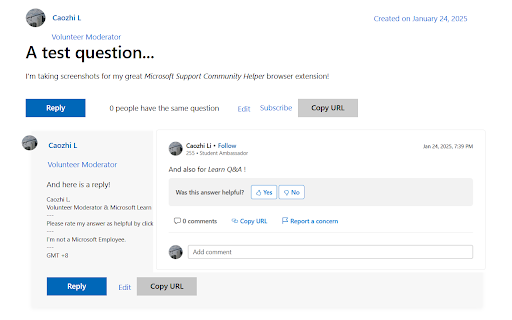 Microsoft Support Community Helper (BETA) from Chrome web store to be run with OffiDocs Chromium online Microsoft Support Community Helper (BETA) from Chrome web store to be run with OffiDocs Chromium online