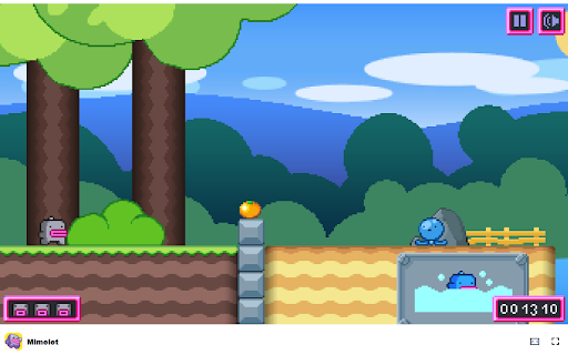Mimelet Game Jump, Steal Powers, and Overcome Obstacles! from Chrome web store to be run with OffiDocs Chromium online Mimelet Game Jump, Steal Powers, and Overcome Obstacles! from Chrome web store to be run with OffiDocs Chromium online