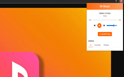 Mi Music from Chrome web store to be run with OffiDocs Chromium online Mi Music from Chrome web store to be run with OffiDocs Chromium online