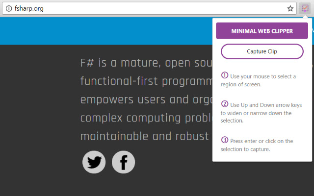 Minimal Web Clipper from Chrome web store to be run with OffiDocs Chromium online Minimal Web Clipper from Chrome web store to be run with OffiDocs Chromium online