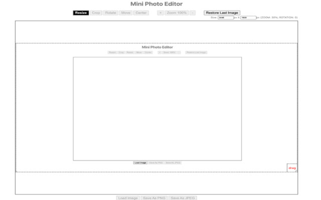 Mini Photo Editor from Chrome web store to be run with OffiDocs Chromium online Mini Photo Editor from Chrome web store to be run with OffiDocs Chromium online