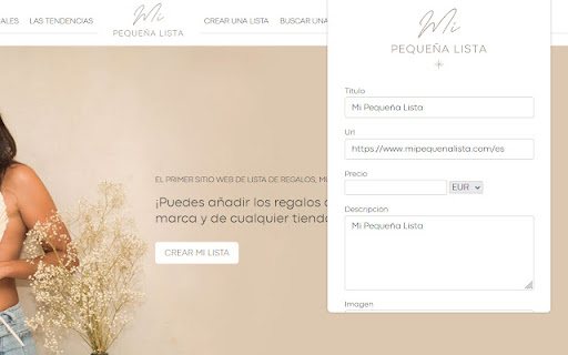 Mi Pequena Lista from Chrome web store to be run with OffiDocs Chromium online Mi Pequena Lista from Chrome web store to be run with OffiDocs Chromium online