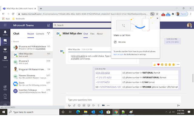 Mitel Web Extension from Chrome web store to be run with OffiDocs Chromium online Mitel Web Extension from Chrome web store to be run with OffiDocs Chromium online