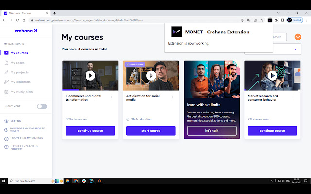 Monet Crehana from Chrome web store to be run with OffiDocs Chromium online Monet Crehana from Chrome web store to be run with OffiDocs Chromium online