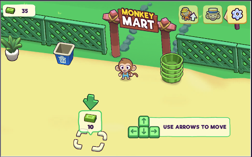 Monkey Mart Poki Game from Chrome web store to be run with OffiDocs Chromium online Monkey Mart Poki Game from Chrome web store to be run with OffiDocs Chromium online