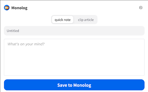 Monolog Assistant from Chrome web store to be run with OffiDocs Chromium online Monolog Assistant from Chrome web store to be run with OffiDocs Chromium online