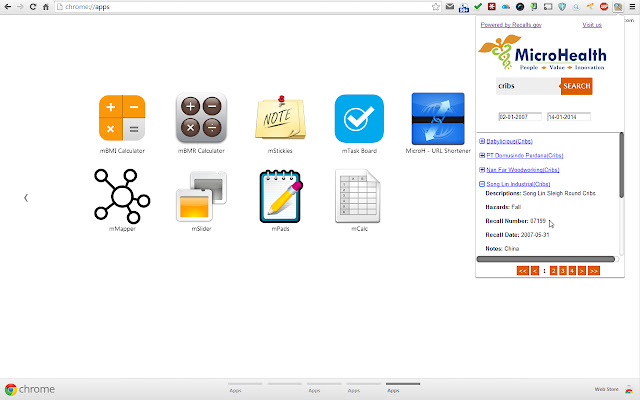 mRecalls from Chrome web store to be run with OffiDocs Chromium online mRecalls from Chrome web store to be run with OffiDocs Chromium online