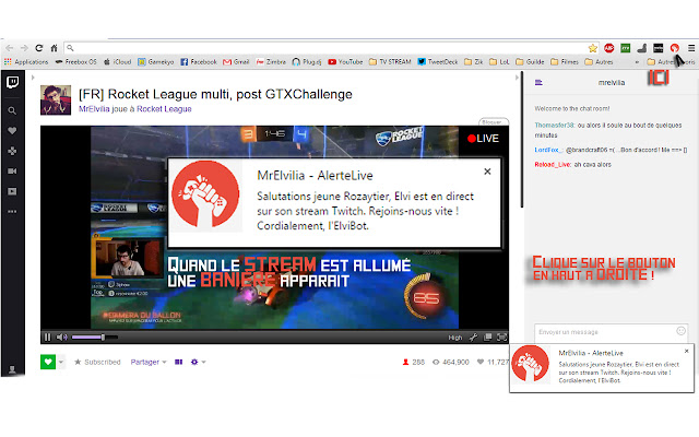 MrElvilia AlerteLive from Chrome web store to be run with OffiDocs Chromium online MrElvilia AlerteLive from Chrome web store to be run with OffiDocs Chromium online
