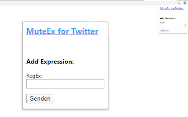 MuteEx for Twitter from Chrome web store to be run with OffiDocs Chromium online MuteEx for Twitter from Chrome web store to be run with OffiDocs Chromium online