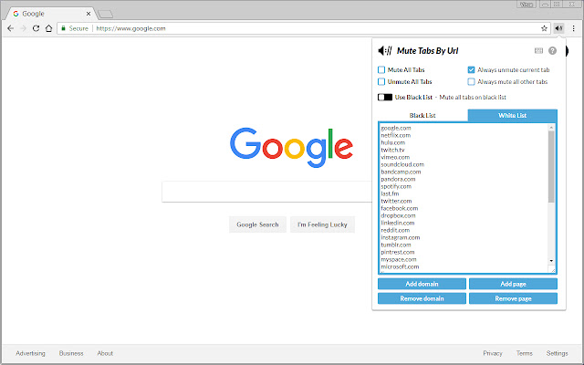 Mute Tabs By Url from Chrome web store to be run with OffiDocs Chromium online Mute Tabs By Url from Chrome web store to be run with OffiDocs Chromium online