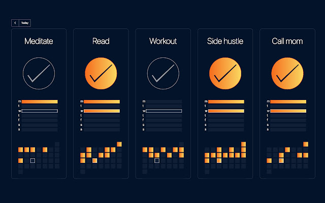 MyHabits from Chrome web store to be run with OffiDocs Chromium online MyHabits from Chrome web store to be run with OffiDocs Chromium online