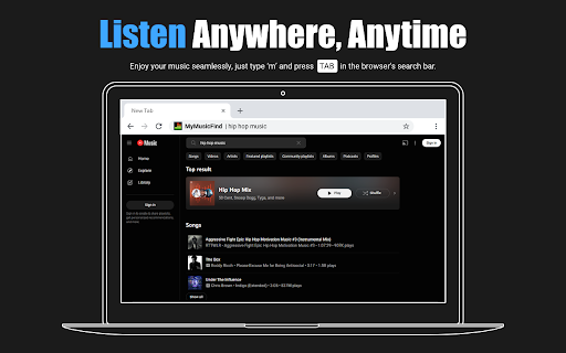 MyMusicFind from Chrome web store to be run with OffiDocs Chromium online MyMusicFind from Chrome web store to be run with OffiDocs Chromium online