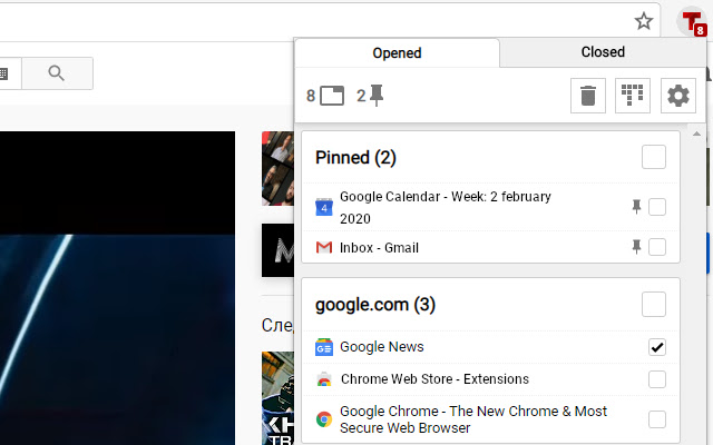 My Tabs from Chrome web store to be run with OffiDocs Chromium online My Tabs from Chrome web store to be run with OffiDocs Chromium online