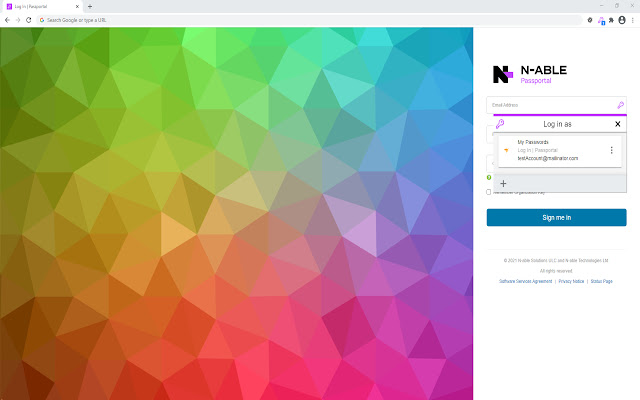 N able Passportal from Chrome web store to be run with OffiDocs Chromium online N able Passportal from Chrome web store to be run with OffiDocs Chromium online
