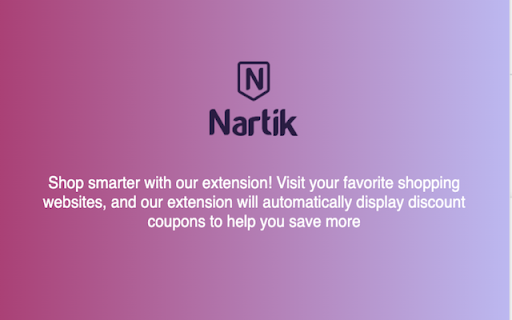 Nartik Shopping from Chrome web store to be run with OffiDocs Chromium online Nartik Shopping from Chrome web store to be run with OffiDocs Chromium online