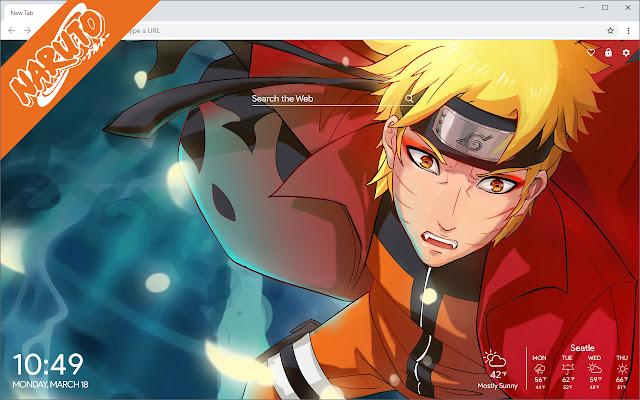 Naruto New Tab from Chrome web store to be run with OffiDocs Chromium online Naruto New Tab from Chrome web store to be run with OffiDocs Chromium online