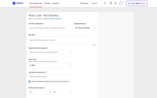 Naukri Resume Downloader from Chrome web store to be run with OffiDocs Chromium online Naukri Resume Downloader from Chrome web store to be run with OffiDocs Chromium online