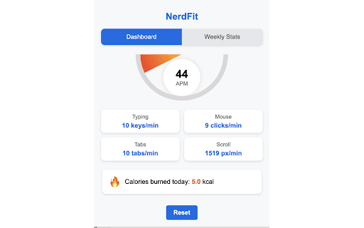 NerdFit from Chrome web store to be run with OffiDocs Chromium online NerdFit from Chrome web store to be run with OffiDocs Chromium online